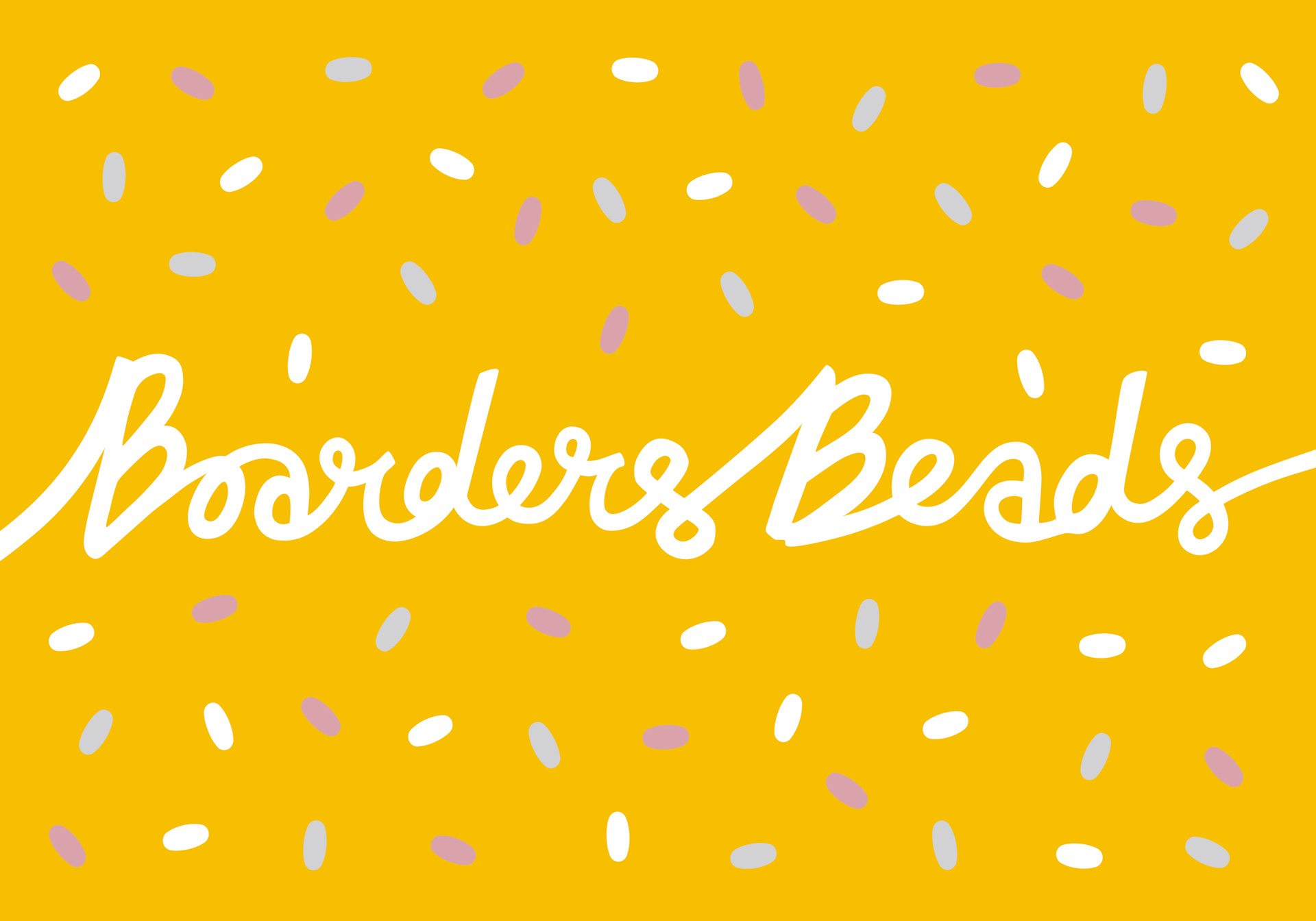 Logo design and brand identity for Boarders Beads
