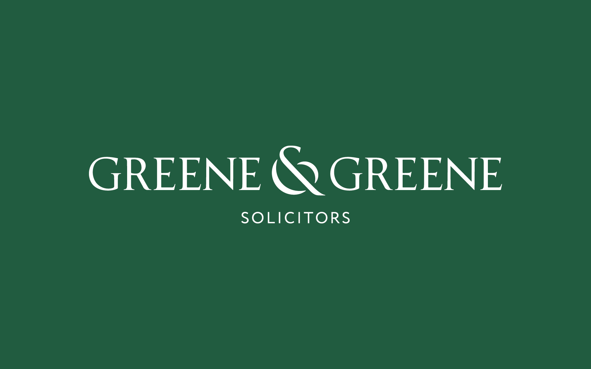 Greene & Greene landscape logo design