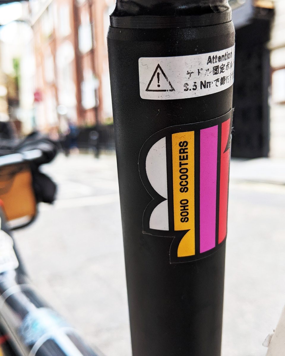 Sticker design for Soho Scooters