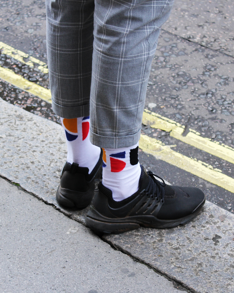 Branded socks for Soho Scooters