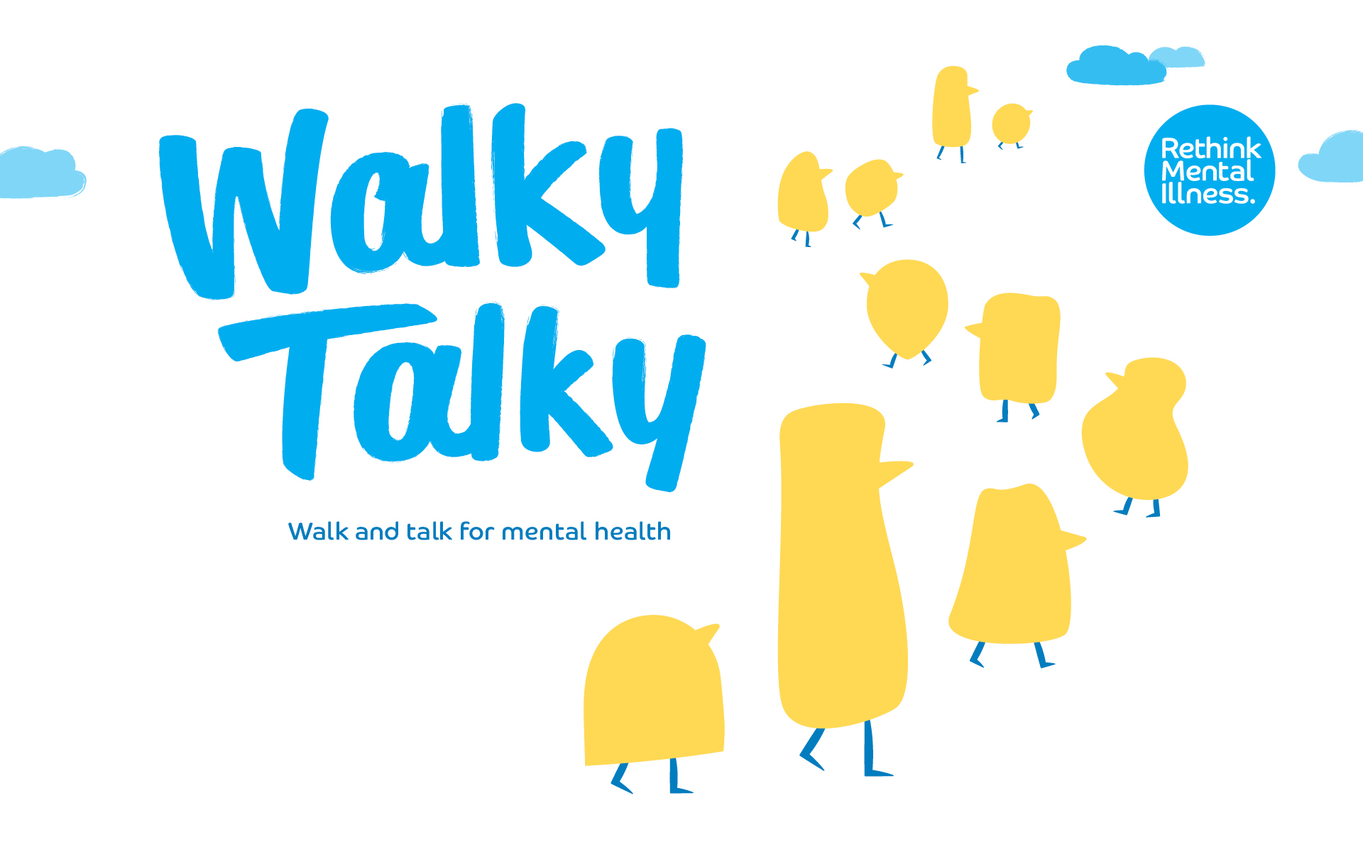 Walky Talky campaign visual identity design