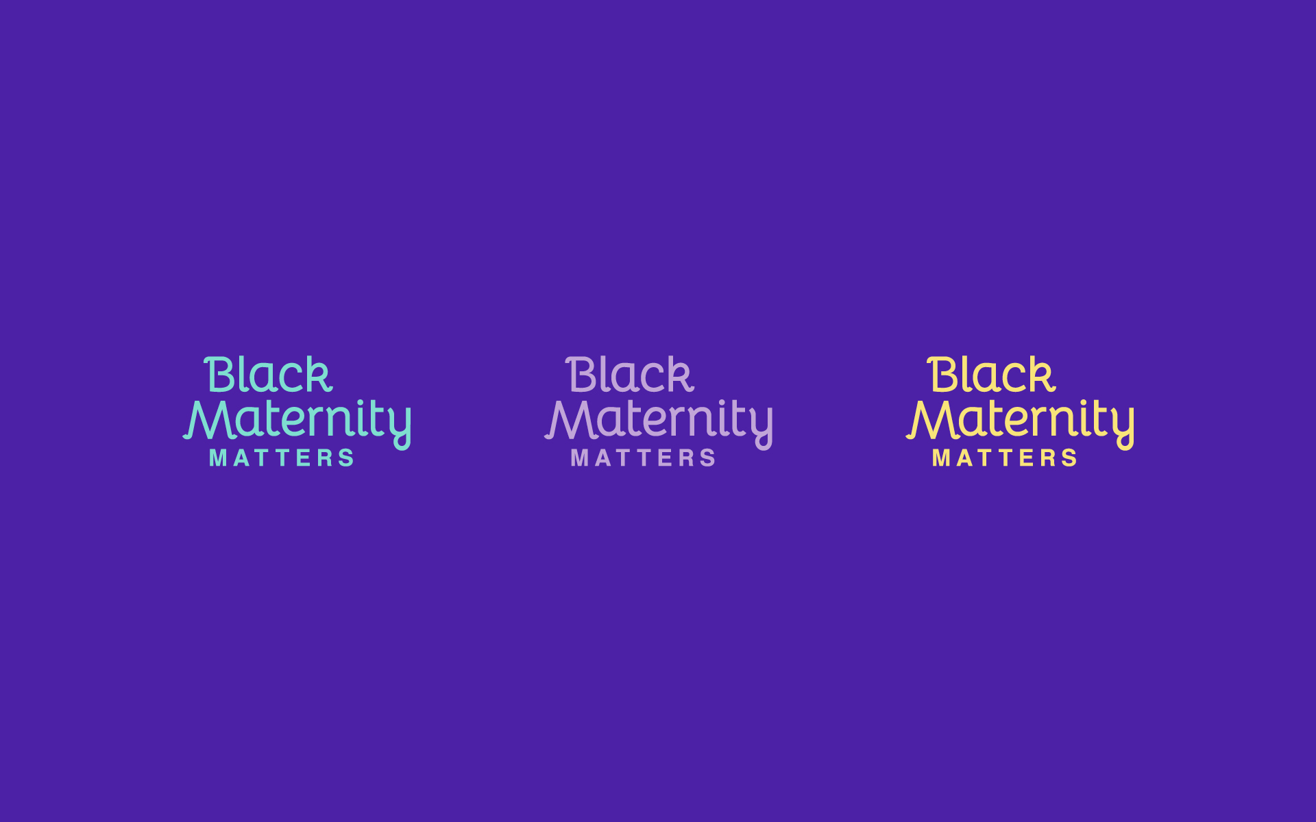 Logos for Black Maternity Matters